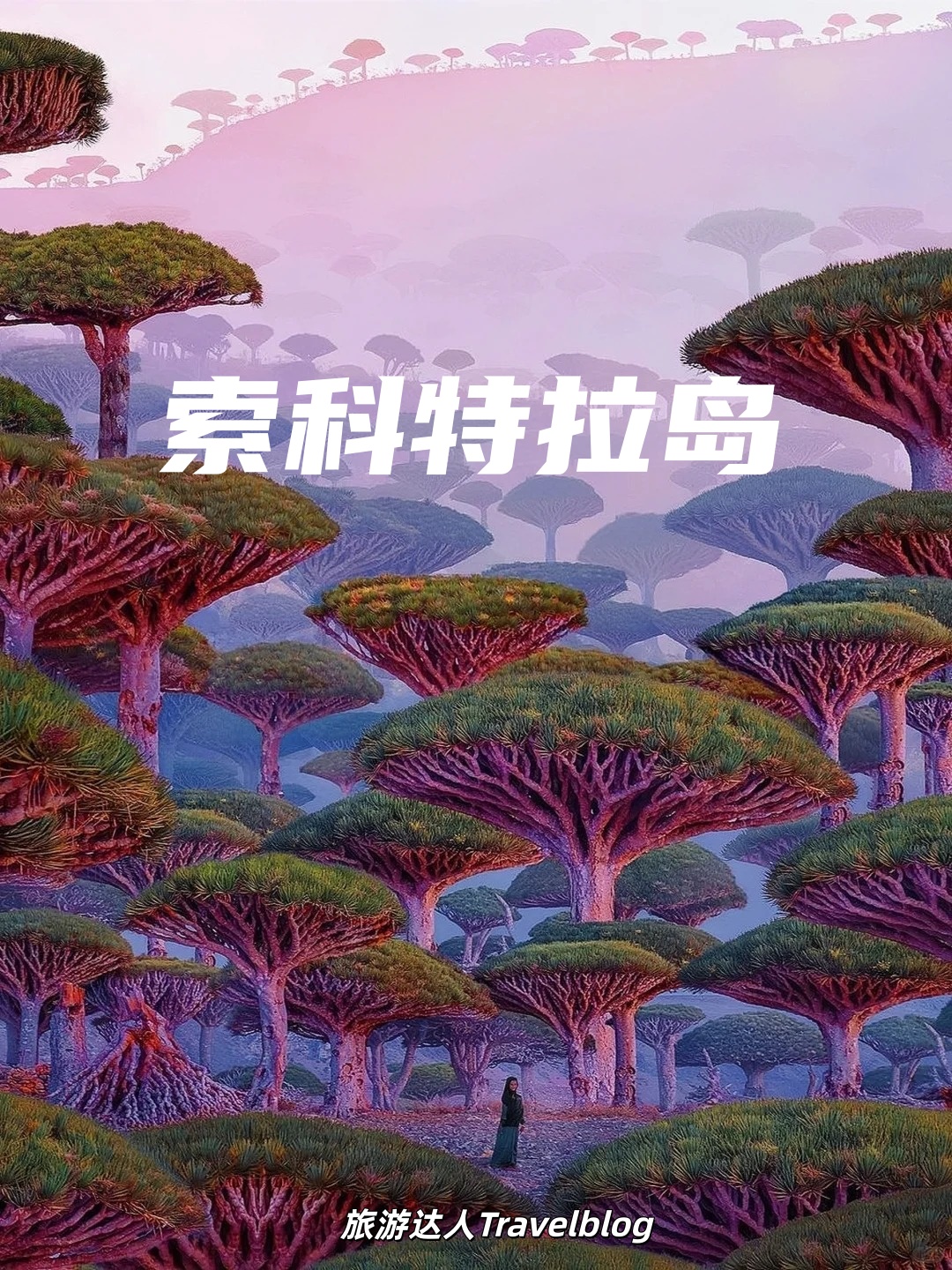 世界上“最像外星球”的海岛｜索科特拉岛